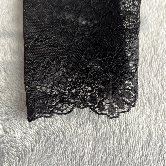 NWOT Widow Midnight Hour Victorian Blouse Top Black Size Small - Picture 9 of 14